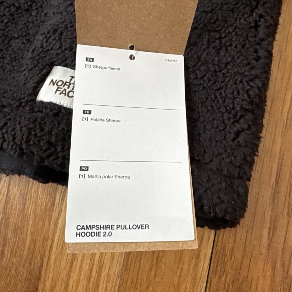 The North Face Campshire Women's Pullover Hoodie 2.0, Black Size S - Picture 4 of 7